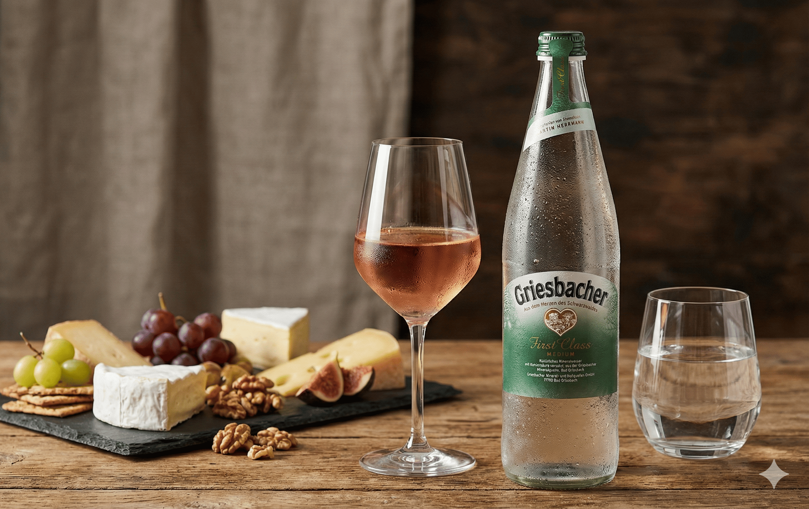 Roséwein mit Griesbacher Medium