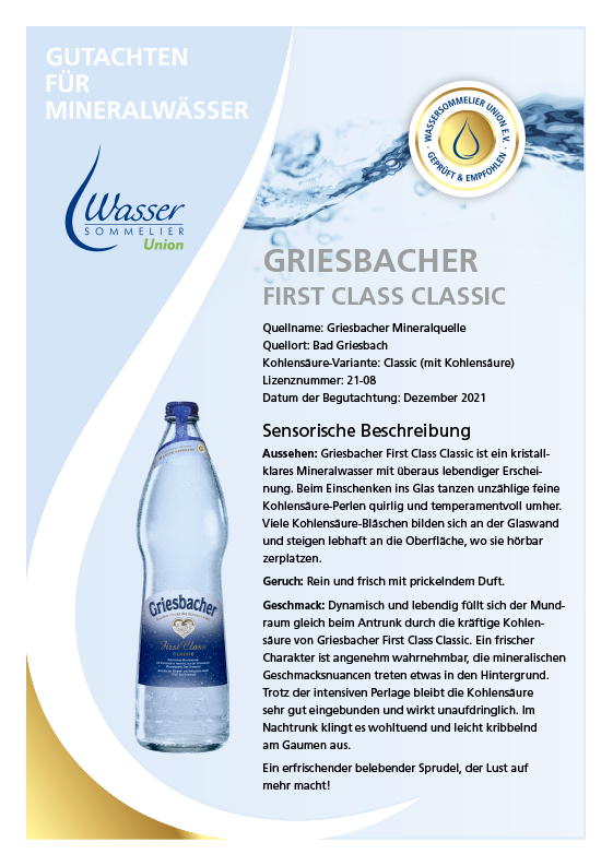 Gutachten Griesbacher Classic
